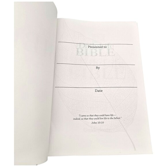 The Daily Life Bible LARGE PRINT EDITION Easy To Read Common English Bible - Picture 5 of 16